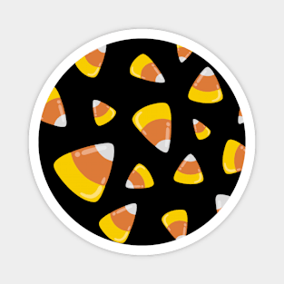 Candy Corn Pattern Magnet